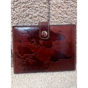 Eccolo World Traveler Brown Faux Leather RFID Blocking Passport Holder Vegan